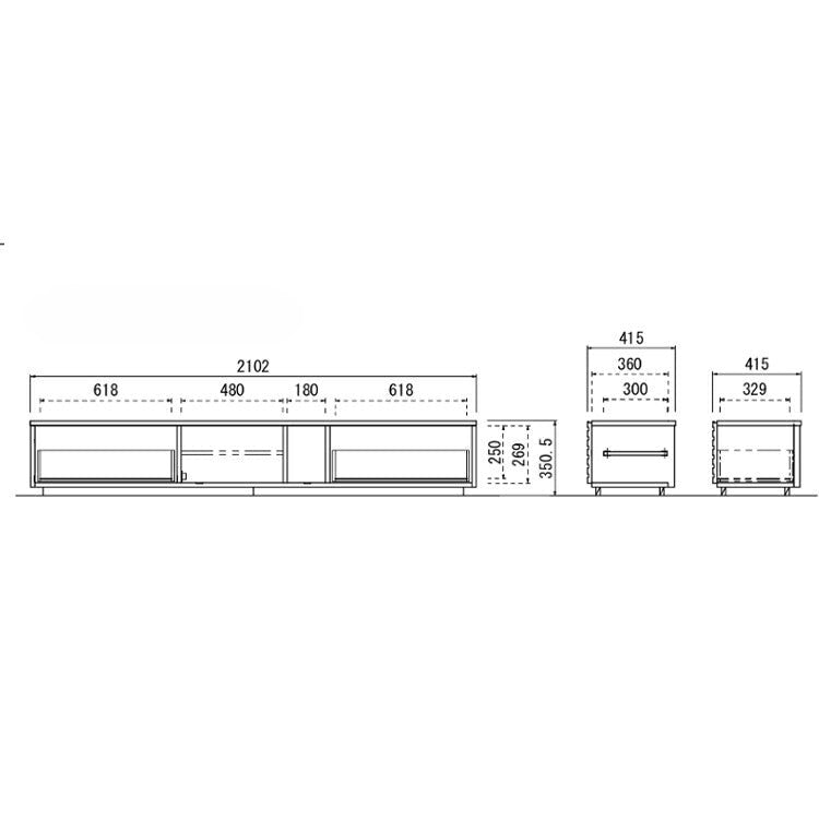 スリット210ローボード