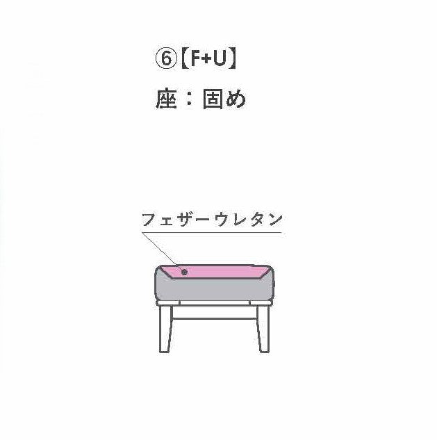 ノーヴァ2　オットマン【F＋U】